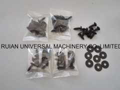 Automatic Hardware 8 Screw and 8 Plain Washers Packing Machine with 2 Bowls