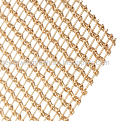 Brass Woven Metal Fabric copper mesh