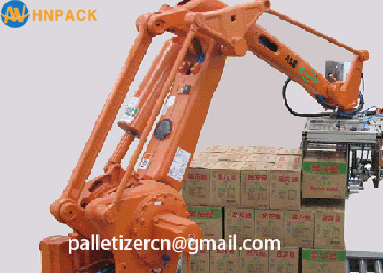 Hennopack KUKA ABB FANUC Robotic Arm application suitable for chemical food and other stacking robotic palletizer