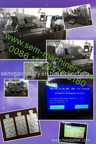 Automatic Tablet capsule pill candy blister packing machine