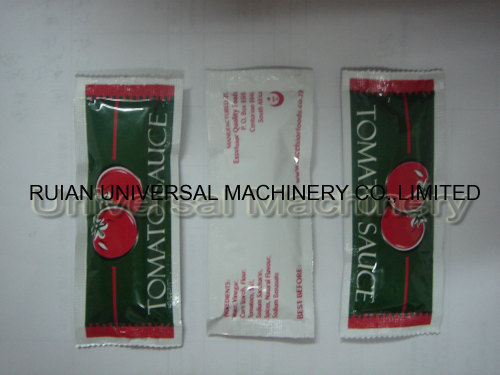 Full Automatic Shampoo Sachet Packing Packaging Machine 4 side seal