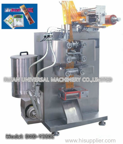 Full Automatic Wine Medicine Water Liquid Packing Machine for 4 Side Seal