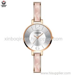 XINBOQIN Supplier Ladies China Wholesale 2018 Quartz Brand Name Waterproof Acetate Ladies Watch