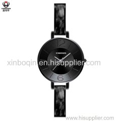 XINBOQIN Supplier Ladies China Wholesale 2018 Quartz Brand Name Waterproof Acetate Ladies Watch