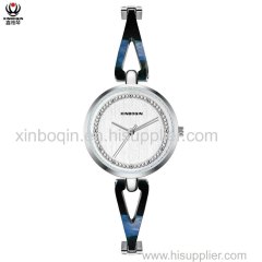 XINBOQIN Supplier ODM Original Luxury Business Fashion Style Quartz Women Casual Waterproof Acetate Watch