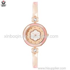 XINBOQIN Factory OWN Brand Luxury Custom LOGO Fancy Women Quartz Waterproof Acetate Women Watch