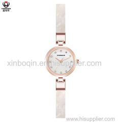 XINBOQIN Dropshipping Ladies Designer Fashion Colors New Latest Design Popular Brand Quartz Waterproof Acetate Watch