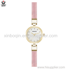 XINBOQIN Dropshipping Ladies Designer Fashion Colors New Latest Design Popular Brand Quartz Waterproof Acetate Watch