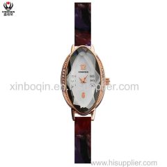 XINBOQIN Supplier Girl Latest Custom Wholesale Small Order ODM Luxury Brand Original Waterproof Acetate Watch