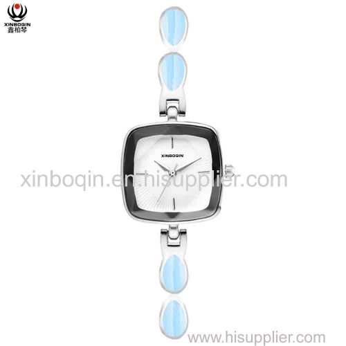 XINBOQIN Factory Your LOGO Custom Simple Fashion 2018 Women Casual Waterproof Japan Movement PC21 Quartz Acetate Watch