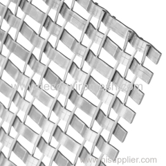 flat wire decorative mesh architecture woven drapery