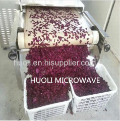 Flowers drying machine/rose dehydration equipment/ tea leaf microwave dryer