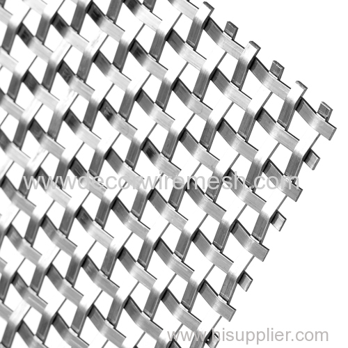 decorative flat woven mesh square mesh