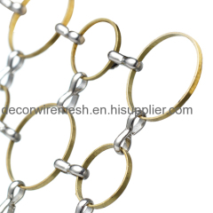 Metal Ring Mesh for Architecture Decoration