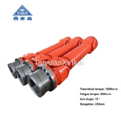 OEM/ODM Non-standard 35CrMo flanged joint universal coupling