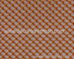 colorful steel mesh room divider 0.9mm wire 6.3mm aperture curtain