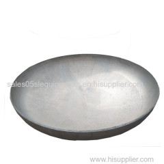 Torispherical head pipe end cap dished ends