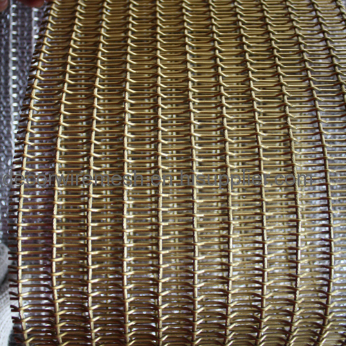 Stainless brass Intercrimp Decorative fabric or architectural Mesh