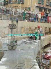 hydraulic wire saw for concrete cutting and sawing