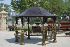 Nice cast iron garden gazebo