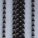 black metal bead chain