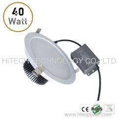 40W recessed LED downlight