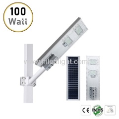 100W solar LED street light