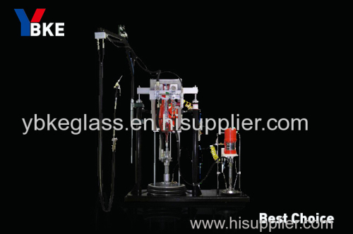 Double glazing glass two component silicone extruder machine