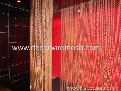 c-steel beaded curtain material