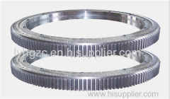 External gear Three Row Roller Slewing Bearing for shipboard Crane /Harbour cranes