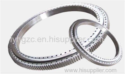 Turntable bearing slewing ring bearing with external gear teeth