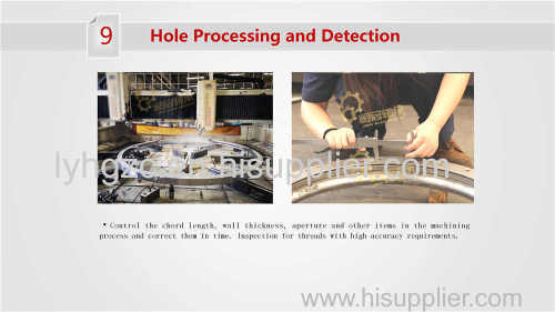 Crossed roller slewing bearings with external gear teeth