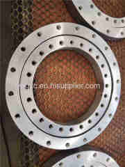 Crossed roller slewing bearings with external gear teeth