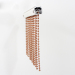 Fashionable metal ball chain curtains