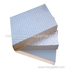 phenolic foam thermal insulation pre-insulated duct insulation panel HVAC ducting system heat insulation