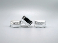 3g&5g clear glass cosmetic jars face eye cream containers eco friendly skin care packaging