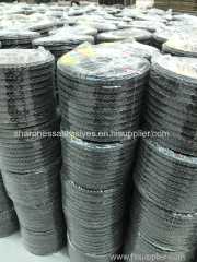 Sharpness flap discs calcined aluminum oxide or zirconium for metal and stainless steel polishing