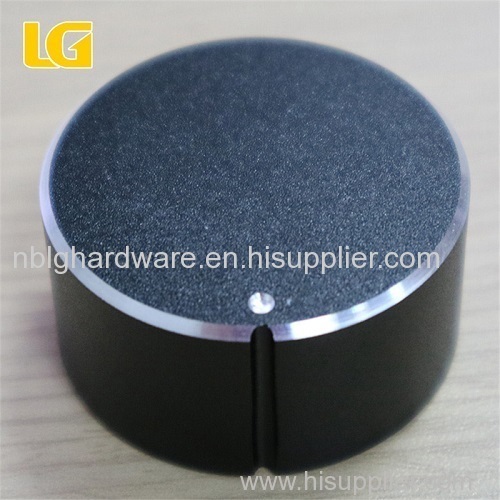 Durable Black Aluminum Alloy volume knob