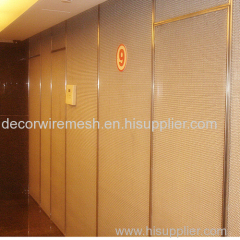 Woven metal Fabric for Wall Caldding