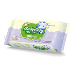 OEM Baby Wipes Organic Private Label with Aloe Vera Moist Wipe