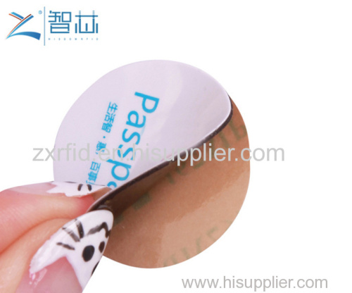 ISO 14443A 13.56Mhz Printing Paper RFID Sticker Label