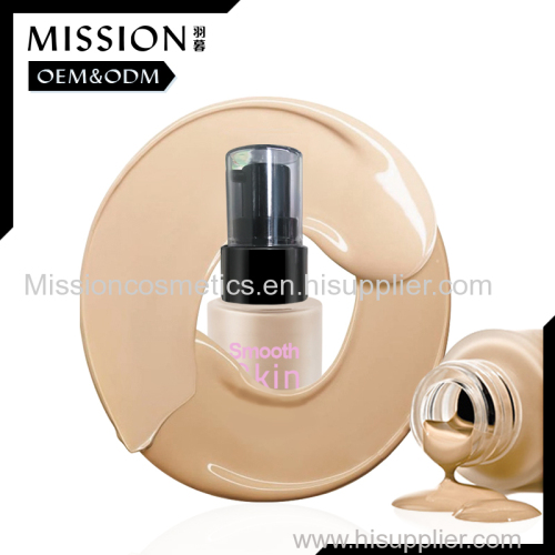 Face makeup light liquid mineral foundation for oily skin