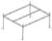 Square Truss System Flat Roof