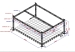 Square Truss System Flat Roof