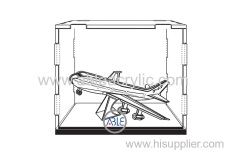 Custom Counter Acrylic Display Box for Model