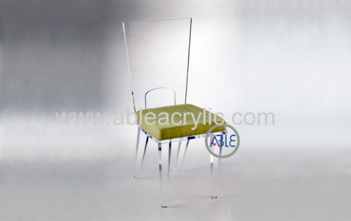 Crystal Clear Customized Acrylic Chair Acryllic Home Furniture