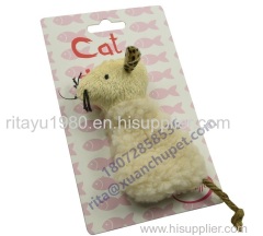 cat fur mouse toy