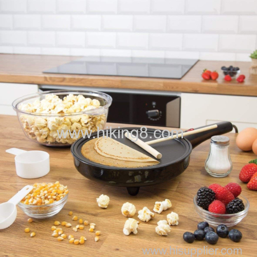 2 IN 1 mini popcorn maker & fry egg maker