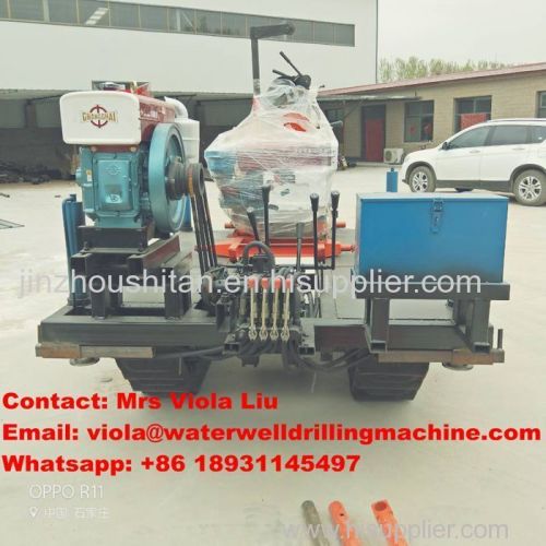 100m Depth Hydraulic Drilling Rig Machine for Geological Investigation