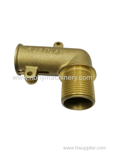 Customized Brass Investment Casting Parts for Fitting Pipe